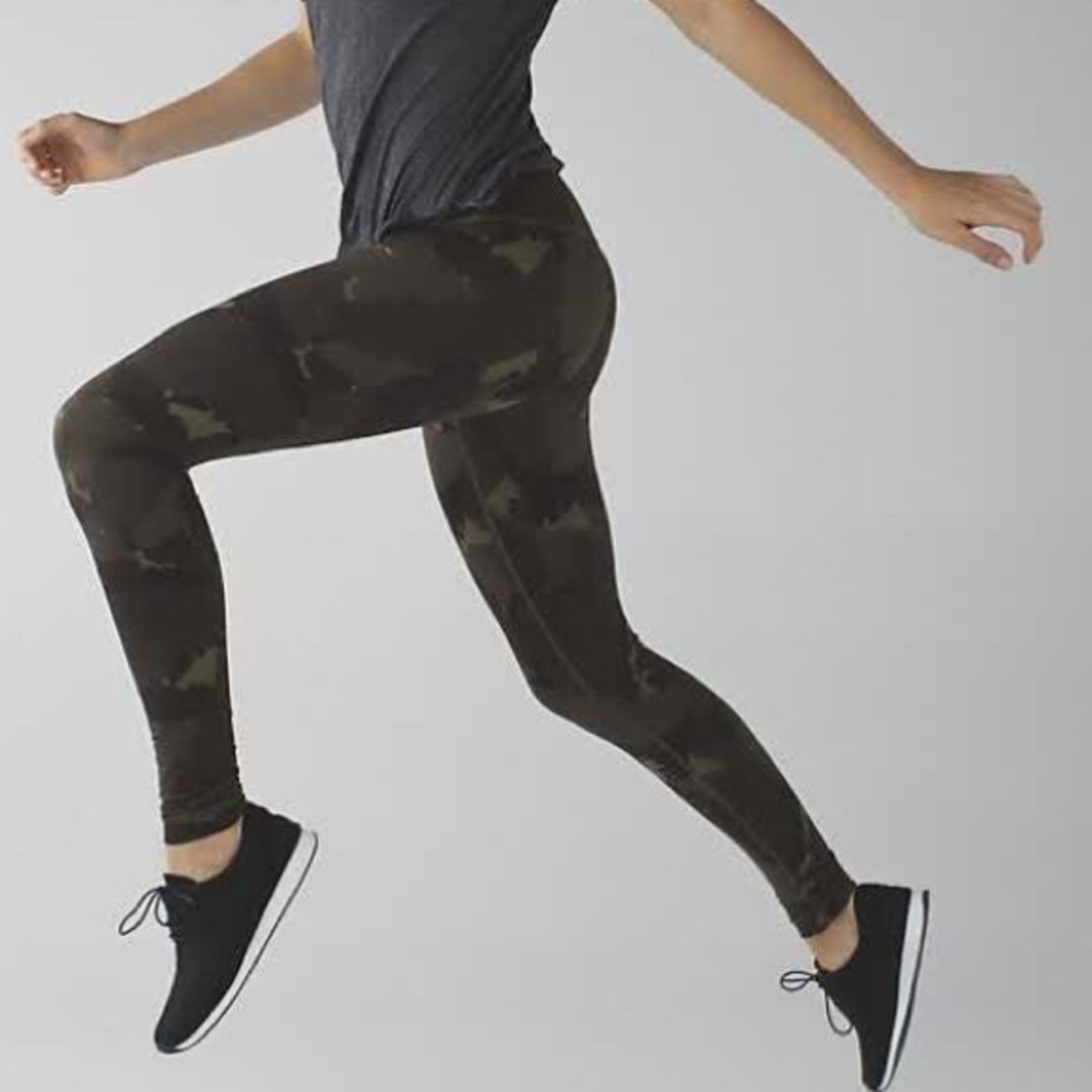 Camo Print Lululemon Leggings